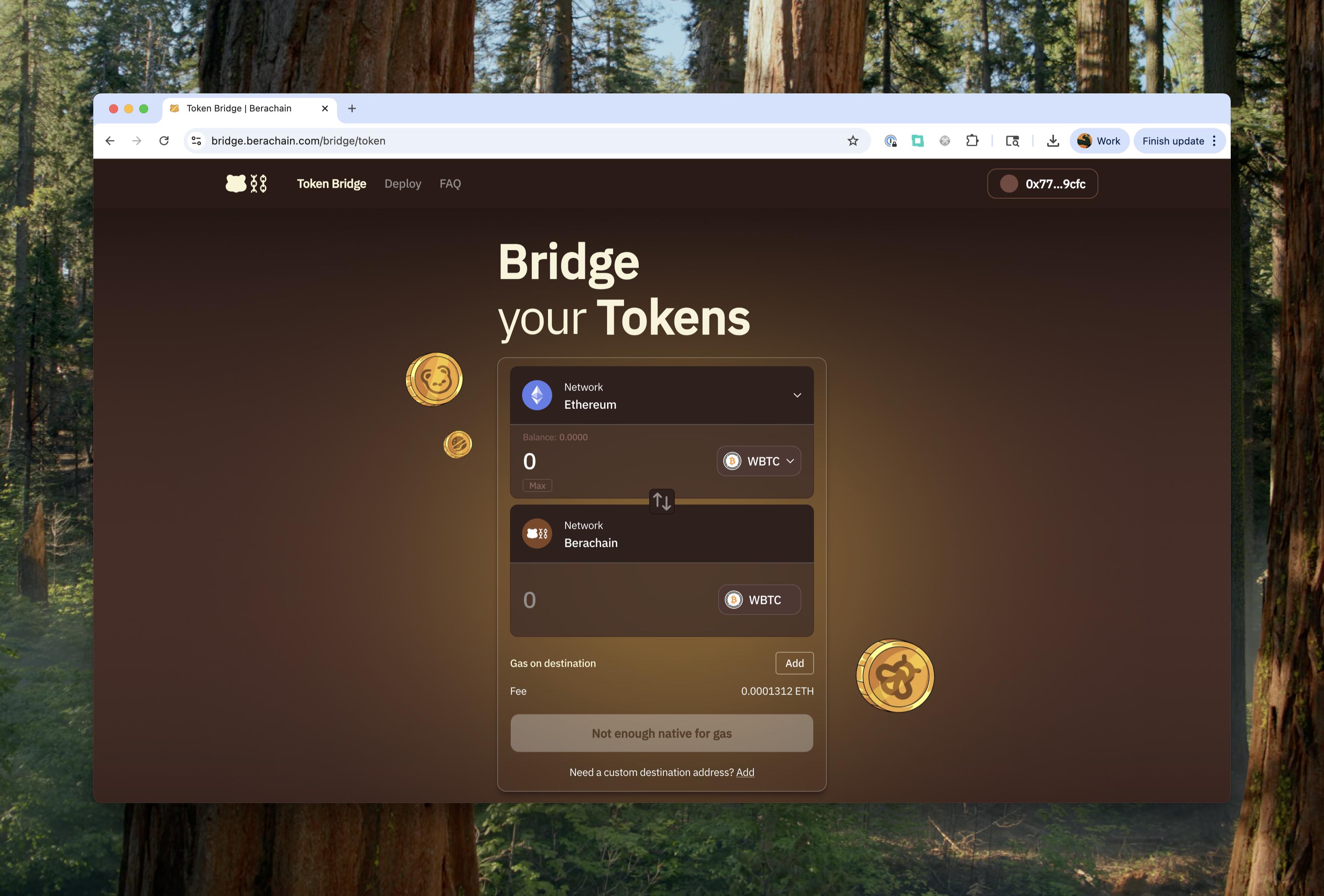 Berachain Bridge dApp